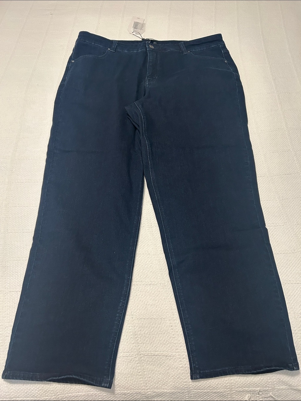 Universal Standard Dark Blue Wide-Leg Jeans